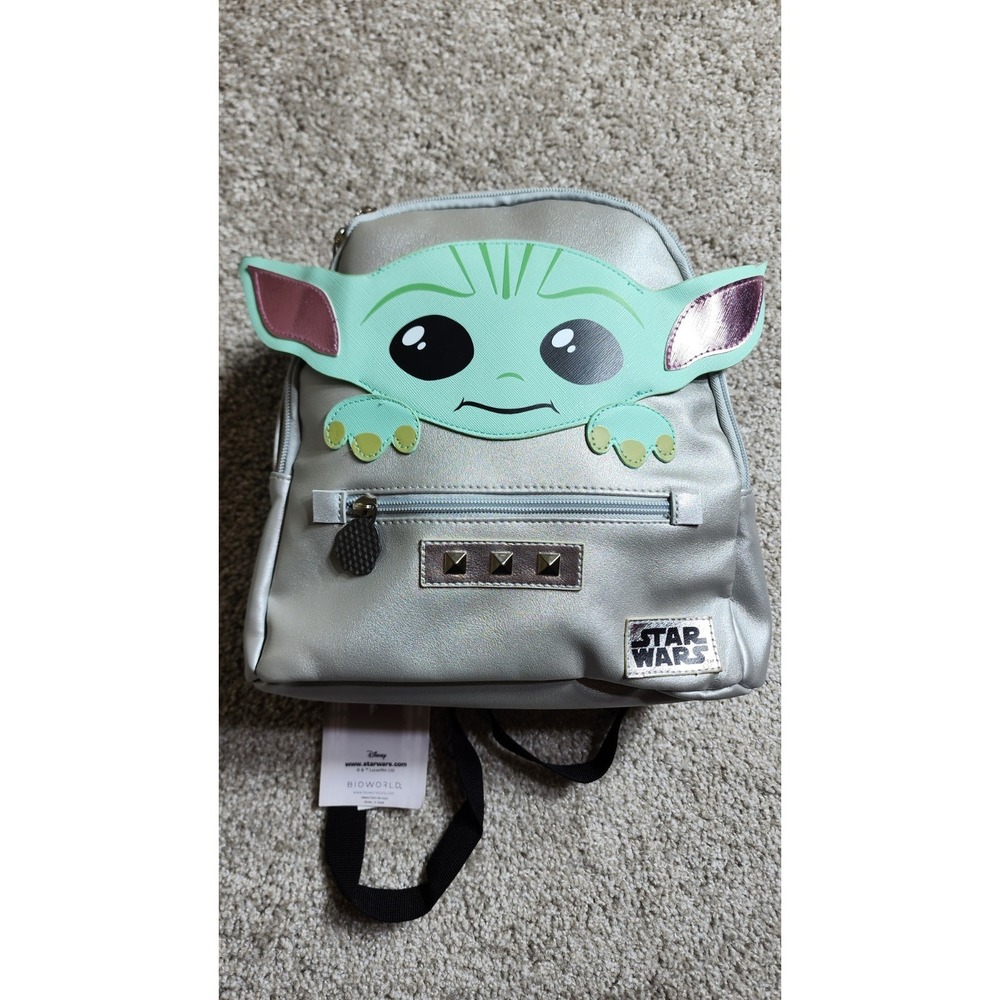 Disney Star Wars Baby Yoda Grogu Mandalorian Mini Backpack With Tags
